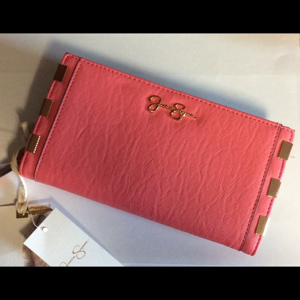 Jessica Simpson Sun-kiss Coral Wallet